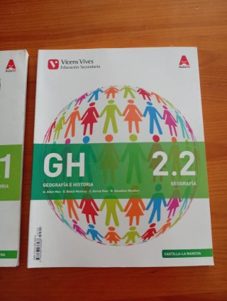 Libros de Geografía e historia, 2ESO