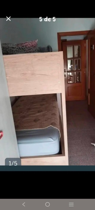 Litera de madera ,con solo dos años de uso.
