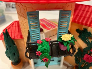Casa Verano Playmobil con figuras