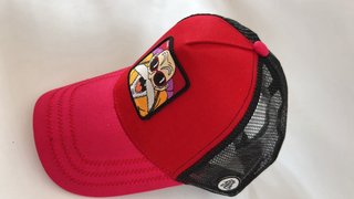 Gorra Trucker Roja con Parche Anime