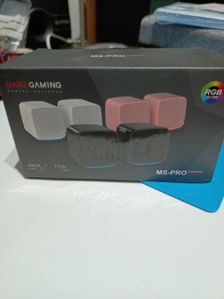 Altavoces Mars Gaming 10W Jack 3.5mm