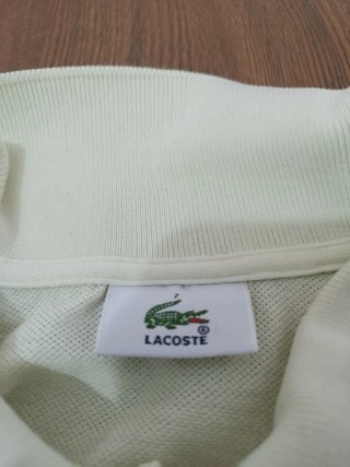 Polo Lacoste Vintage Amarillo