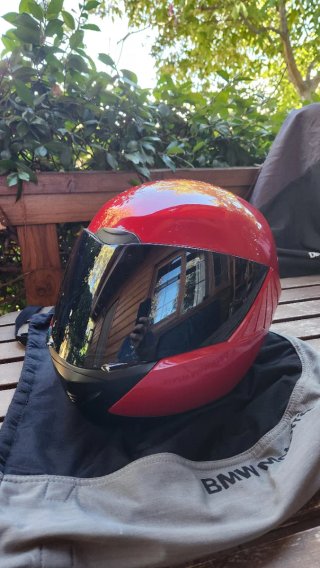 Casco Modular BMW T-S Rojo
