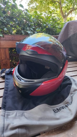 Casco Modular BMW T-S Rojo