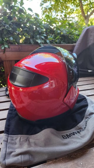 Casco Modular BMW T-S Rojo