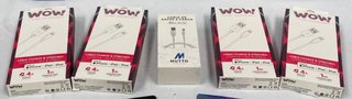 Lote 5 Cables Lightning 1m