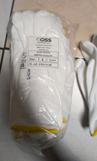 Guanto manipolazione GISS 839985, taglia 8