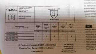 Guanto manipolazione GISS 839985, taglia 8