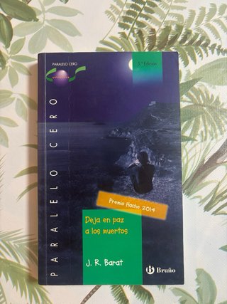 Libro Deja en paz a los muertos J.R. Barat