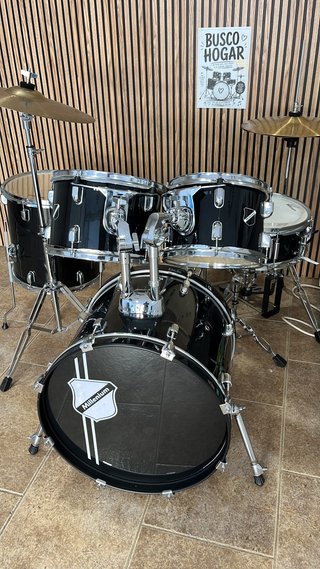 Batería Acústica Millenium Negra