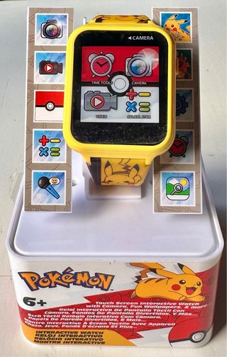 Reloj Interactivo Pokémon con cámara