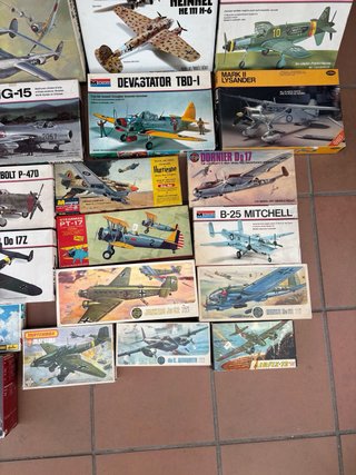 Colección Maquetas Aviones Vintage Completas