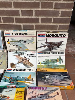 Colección Maquetas Aviones Vintage Completas