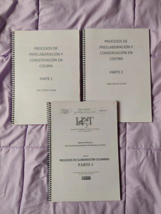 Temario Grado Superior de Dirección de Cocina.