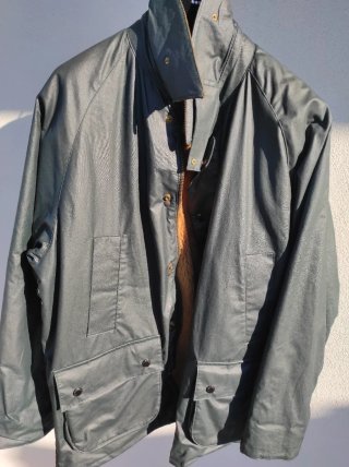 Giacca Verde in stile Barbour taglia M