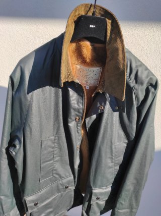 Giacca Verde in stile Barbour taglia M
