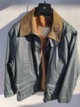 Giacca Verde in stile Barbour taglia M