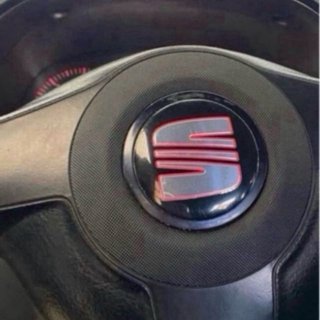 Pegatina Emblema S Seat 56 mm