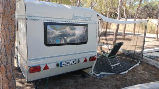 Caravana Beyerland Vitesse 3 plazas con papeles