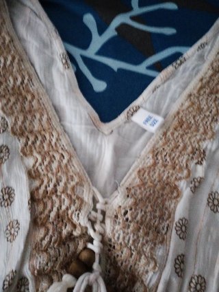 Vestido ibicenco talla única