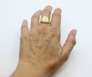 Anillo Sello Oro 18K 3,16gr