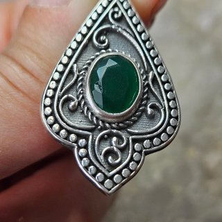 Colgante Plata 925 con Esmeralda