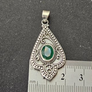 Colgante Plata 925 con Esmeralda