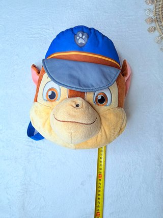 Mochila Peluche Chase Patrulla Canina 40cm