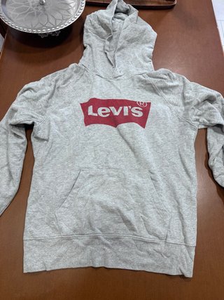 Felpa Levi's Grigia con Logo