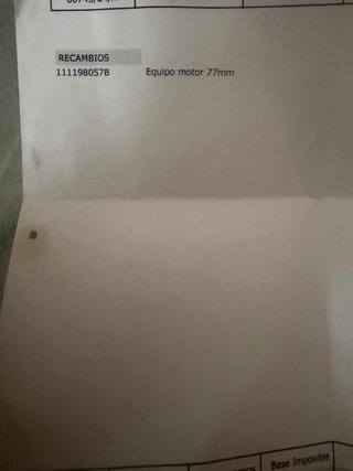 Kit Motor 77mm