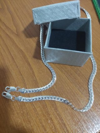 Confezione da 2 collane a catena cubana premium | Argento 925