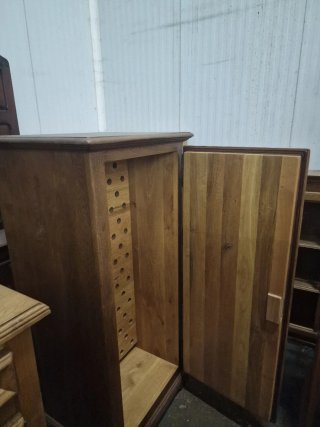 Mueble de entrada clásico madera maciza