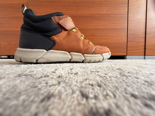 Zapatillas Geox Marrones Ante Niños