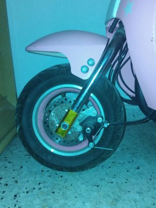 Mini moto eléctrica IM30 Racimo Rosa