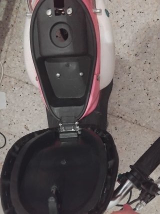 Mini moto eléctrica IM30 Racimo Rosa