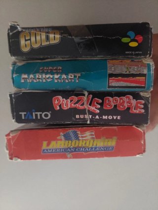 Lotto Super Nintendo SNES Puzzle Bobble