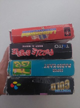 Lotto Super Nintendo SNES Puzzle Bobble