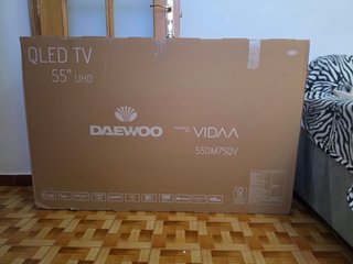 TV Daewoo QLED 55 UHD VIDAA 55DM75QV