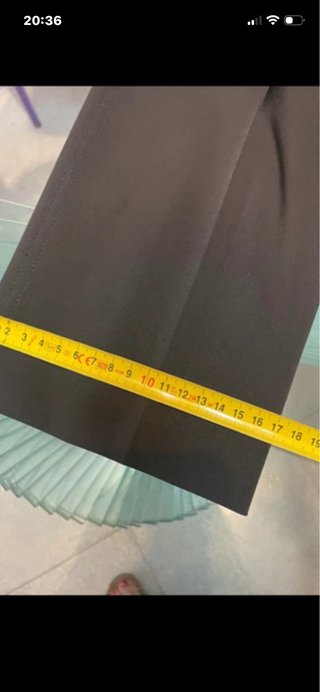 Pantaloni eleganti Versace uomo neri