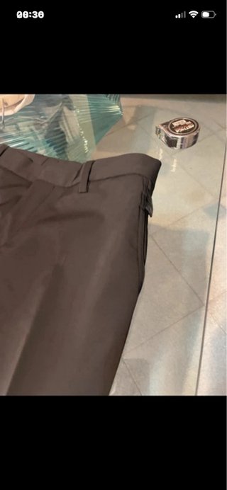 Pantaloni eleganti Versace uomo neri