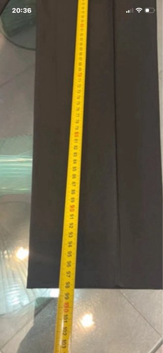 Pantaloni eleganti Versace uomo neri