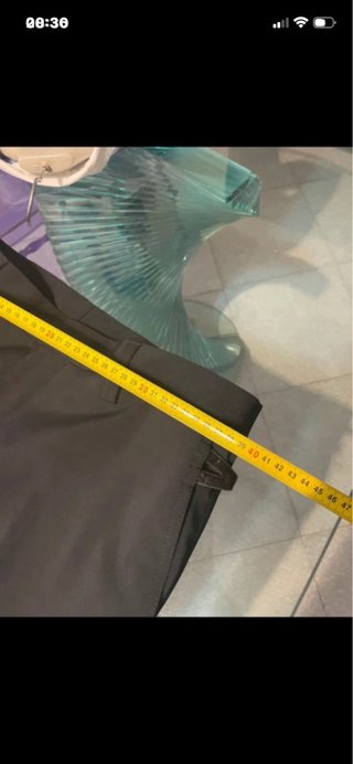 Pantaloni eleganti Versace uomo neri