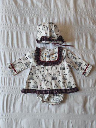 Vestido bebé niña marca DEL SUR