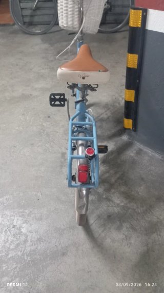 Bicicleta Capri bambina Plegable Italiana Azul