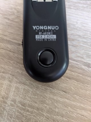 Yongnuo RF-603NII Disparadores Flash 2.4GHz