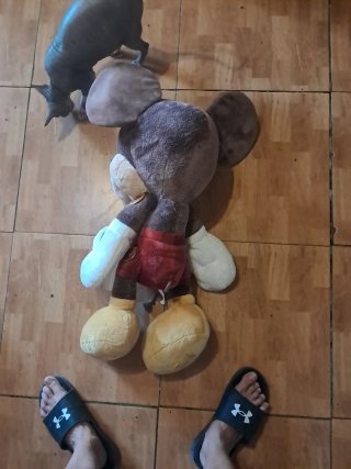 Peluche Minnie, Mickey y Pluto Disney