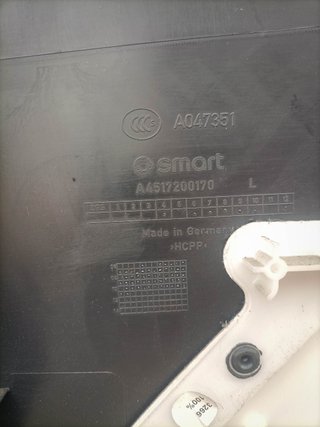 Smart Fortwo (W451) Quartela lado esquerdo