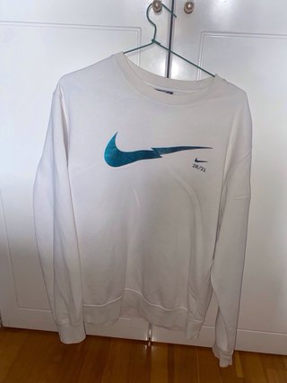 Sudadera Nike Blanca Vintage
