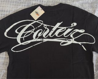 Corteiz Camiseta Negra y Blanca Talla [M]