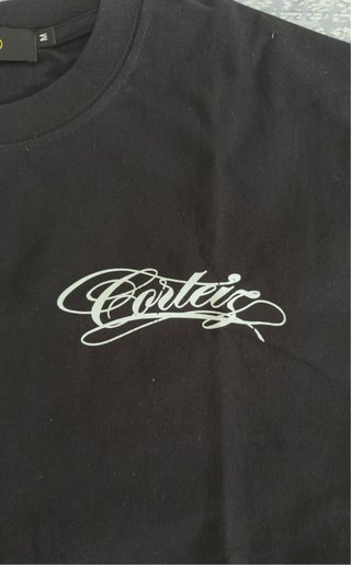 Corteiz Camiseta Negra y Blanca Talla [M]